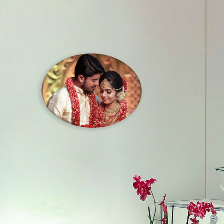 ACRYLIC PHOTO OVAL