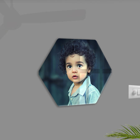 ACRYLIC PHOTO HEXAGON