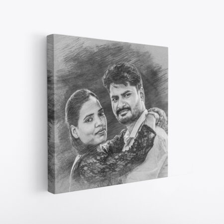 Pencil Sketch Canvas 1S