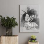 Pencil Sketch Canvas 2P