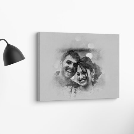 Pencil Sketch Canvas  2L