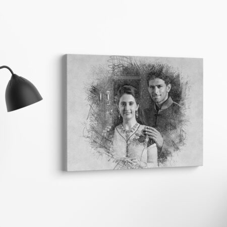 Pencil Sketch Canvas 3L