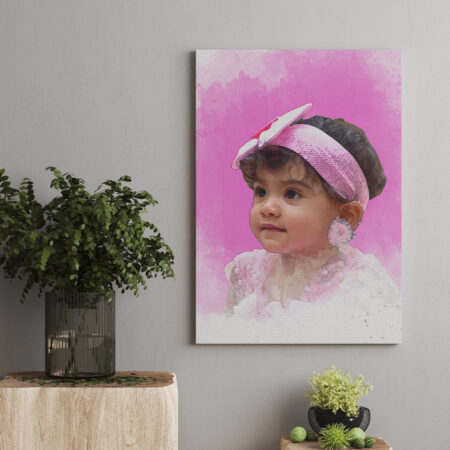 Water Color Canvas 2P