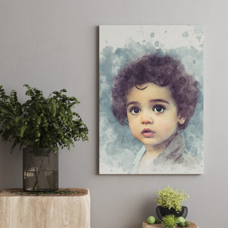 Water Color Canvas 3P