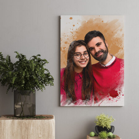 Water Color Canvas 5P